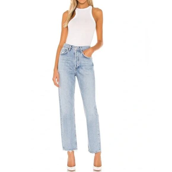 AGOLDE 90's Mid Rise Loose Fit Jean Snapshot Size 28 - Picture 1 of 10